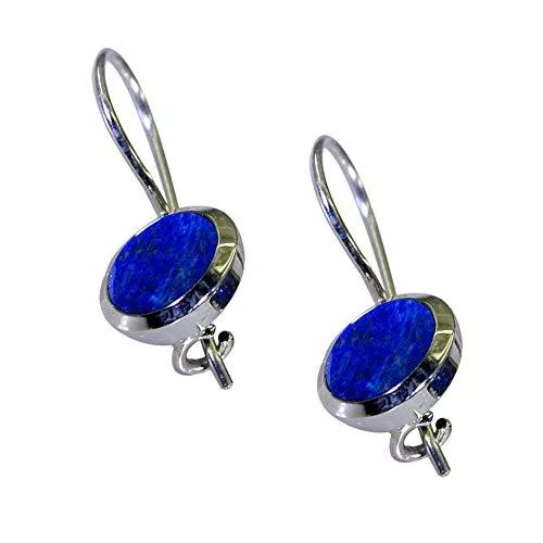 GemsOnClick Schmuck Damen-Ohrringe aus 925er-Sterlingsilber, mit natürlichen Edelsteinen, Modeschmuck für den täglichen Gebrauch