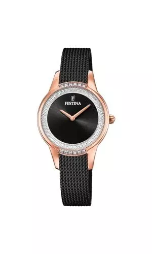 Festina Uhren Festina Damen Analog Quarz Uhr mit Edelstahl Armband F20496/2