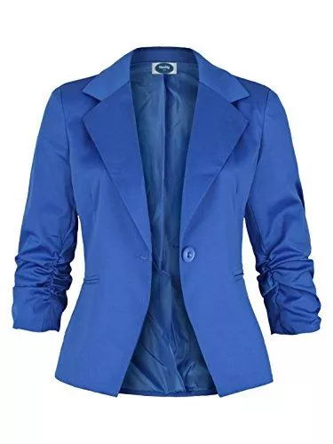 4tuality Blazer 4tuality Damenblazer tailliert mit 3/4 Arm Gr. S - XXL