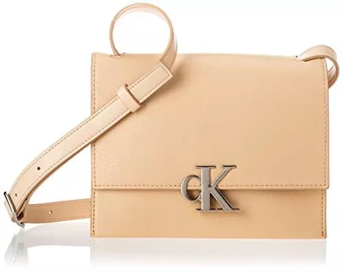 Calvin Klein Taschen & Rucksäcke Calvin Klein Minimal Monogram Xbody With Flap Muslin