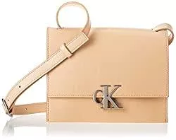 Calvin Klein Taschen & Rucksäcke Calvin Klein Minimal Monogram Xbody With Flap Muslin