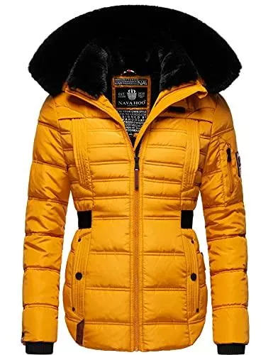 Navahoo Mäntel Navahoo Damen Winterjacke Winterparka mit Abnehmbarer Kapuze Melikaa XS-XXL