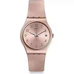 Swatch Uhren Swatch Damen Analog Quarz Uhr mit Silikon Armband GP403