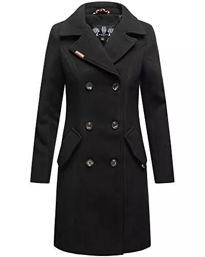 MARIKOO Mäntel MARIKOO Damen Winter Mantel Trenchcoat Herbst Winter Jacke Nanakoo