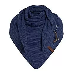 Knit Factory Schals & Tücher KNIT FACTORY - Dreiecksschal Coco - Damen Strickschal mit Wolle - Hochwertige Qualität - XXL Schal - 190 x 85 cm