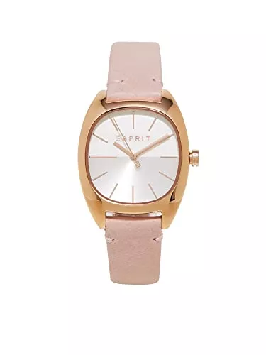 ESPRIT Uhren Esprit Damen Analog Quarz Uhr mit Leder Armband ES1L038L0065