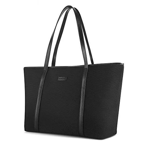 CHICECO Taschen & Rucksäcke CHICECO Nylon Groß Reise Shopper Tasche Handtasche Damen - Schwarz
