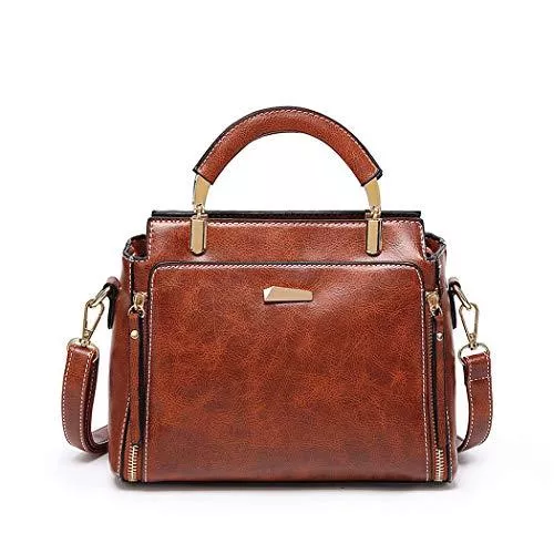 BUKESIYI Taschen & Rucksäcke BUKESIYI Damen Tasche Umhängetasche Handtasche Frauen Klein Schultertasche Weekender Lack PU Leder CCDE77214