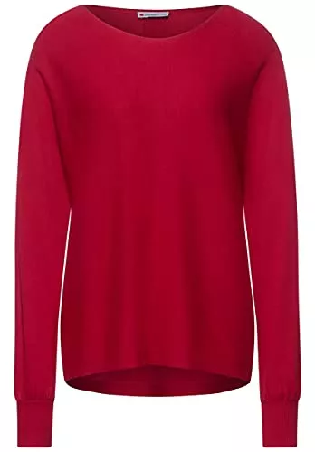 Street One Pullover & Strickmode Feinstrickpullover U-Boot Ausschnitt
