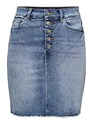 ONLY Röcke ONLY Female Jeansrock High Waist