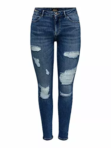 ONLY Jeans ONLY Damen Onlcarmen Life Reg Sk ANK Coin des Jeans