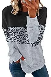 FANGJIN Pullover & Strickmode FANGJIN Pullover Damen Longsleeve Sweatshirt Oversize Sweatjacke Longshirt Pulli
