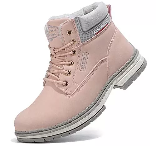 ASTERO Stiefel ASTERO Winterschuhe Damen Winterstiefel Warm Boots Stiefeletten Pelzfutter Gefütterte Schneestiefel rutschfest Wanderschuhe Winter Trekking Outdoor Gr.36-41