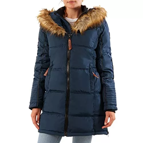 Geographical Norway Mäntel Geographical Norway Damen Jacke Winterparka Belissima