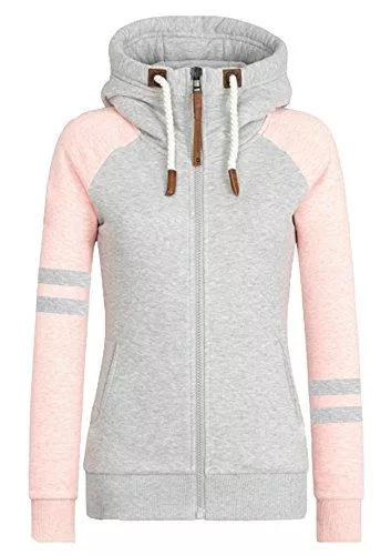 Flying Rabbit Kapuzenpullover Flying rabbit Damen Langarm Sweatshirt Damen Hoodie Damen Kapuzenpullover Sport Casual Farbblock Herbst Winter Pullover Top Hoodies