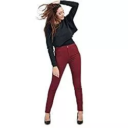 MAMAJEANS Jeans MAMAJEANS Damen Skinny Jeanshose mit Hoher Taille, Bequeme Stretch-Baumwolle, Skinny Fit - Made in Italy