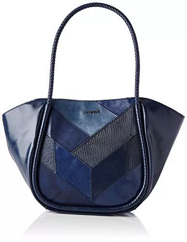 Desigual Taschen & Rucksäcke Desigual Womens PU Shoulder Bag, Blue, U