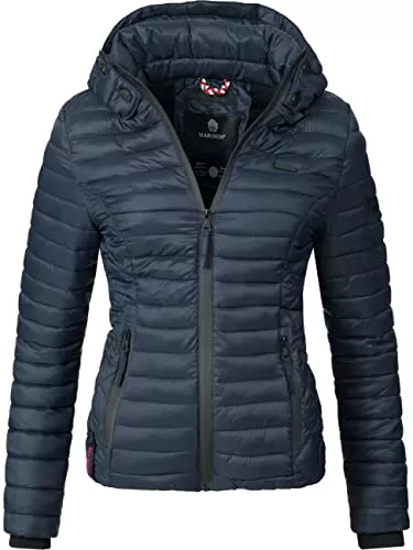 MARIKOO Jacken MARIKOO Damen Übergangsjacke Steppjacke Samtpfote XS-XXL