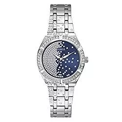 GUESS Uhren Guess Damen-Uhren Analog Quarz One Size Silber 32019891