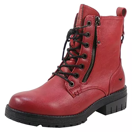 MUSTANG Stiefel MUSTANG Damen Schnürstiefelette Stiefelette Booty 1397-501