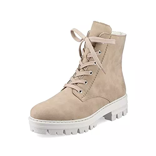 Rieker Stiefel Rieker Damen Biker Boots 76141, Frauen Stiefeletten