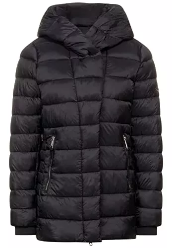 Street One Jacken Street One - Outdoor Jacke mit Kapuze in Black