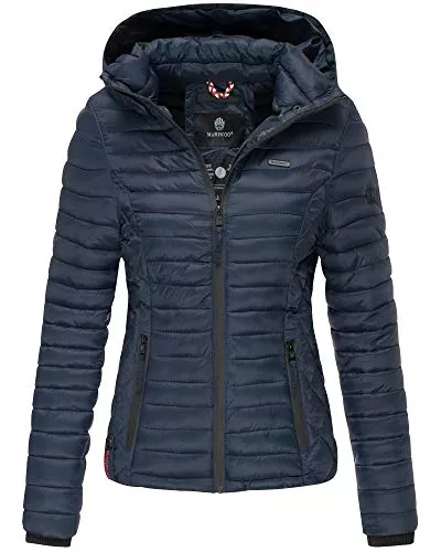 MARIKOO Jacken Marikoo Damen Winter Jacke Stepp Jacke mit Kapuze Übergangsjacke SMT2