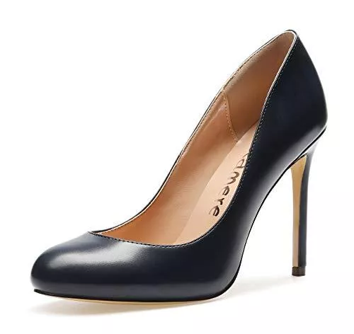 CASTAMERE High Heels Castamere Damen High Heels Runde Zehen Elegant Partie Pumps Stilettos 10CM