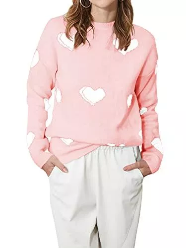 ZANZEA Pullover & Strickmode ZANZEA Pullover Damen Strickpullover Langarm Rundhals Stricken Sweater Winter Hoodie