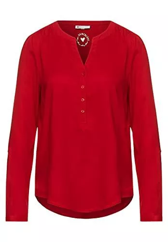 Street One Langarmblusen Viskosebluse Langarm