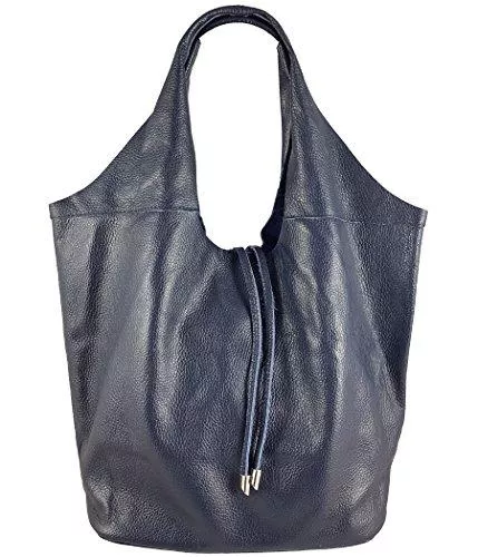 Freyday Taschen & Rucksäcke Freyday Echtleder Shopper mit Schmucktasche in vielen Farben Schultertasche Damen Henkeltasche S05