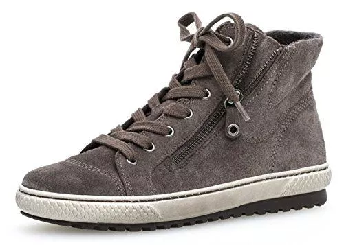 Gabor Stiefel Gabor Sneaker, Kalbvelour (Melange), Ocean, Wechselfußbett 53.754.16
