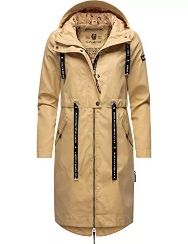 Navahoo Mäntel Navahoo Damen Parka leicht Übergangs-Jacke mit Kapuze Josinaa XS-3XL
