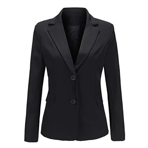 YYNUDA Blazer YYNUDA Kurzblazer Damen Slim Fit Blazer Sommer Anzugjacke Elegant Büro Jacke Top für Business Freizeit