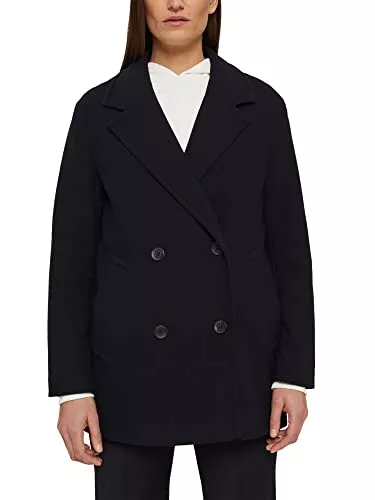 ESPRIT Blazer ESPRIT Doppelreihiger Jersey-Blazer