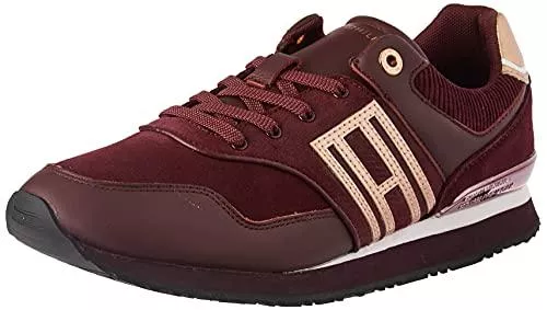 Tommy Hilfiger Sneaker & Sportschuhe Tommy Hilfiger Damen Casual Material Mix City Runner Sneaker