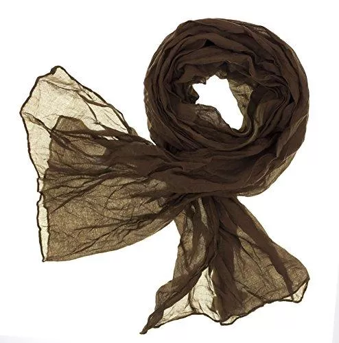 DOLCE ABBRACCIO Schals & Tücher DOLCE ABBRACCIO by RiemTEX Schal Damen CRAZY MAMA Tuch aus MASH mit Baumwolle Tücher 18 in Unifarben Halstücher Knitter Schals Damen Halstuch leichter Chiffon Ganzjährig