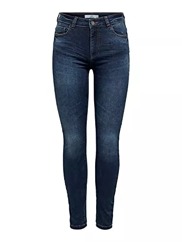 JDY Jeans Damen JDY Skinny Fit Jeans Stretch Denim Hose JDYNEWNIKKI Basic Regular Waist Röhrenjeans Baumwolle