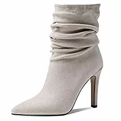 Si Diosa Stiefel Si Diosa Mode Damen Stiletto High Heels Ankle Pointed Toe Herbststiefel