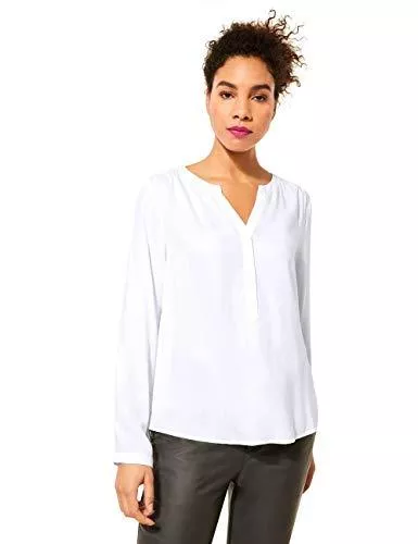 Street One Langarmblusen Viskosebluse Langarm