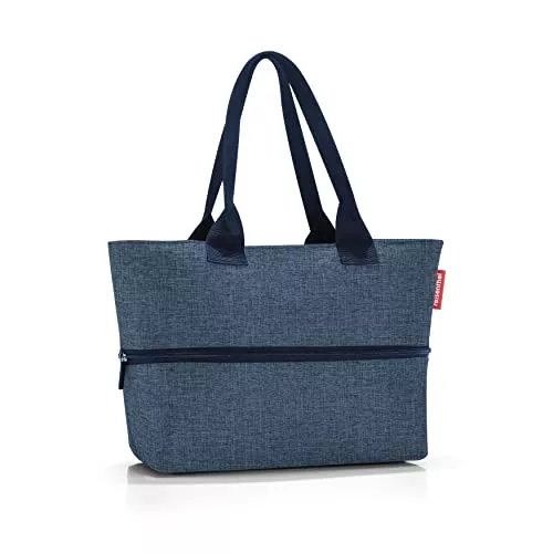 Reisenthel Taschen & Rucksäcke Reisenthel Shopper e1 Großraumtasche aus hochwertigem Polyestergewebe in der Farbe Twist Blue/wasserabweisend
