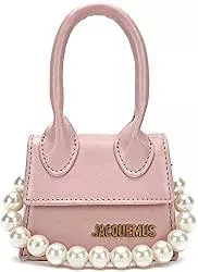 LEOCEE Taschen & Rucksäcke LEOCEE Mini Geldbörsen und Handtaschen für Damen Umhängetasche Berühmte Marke Totes Luxus Designer Handtaschen Krokodilmuster-Pink_Pearl