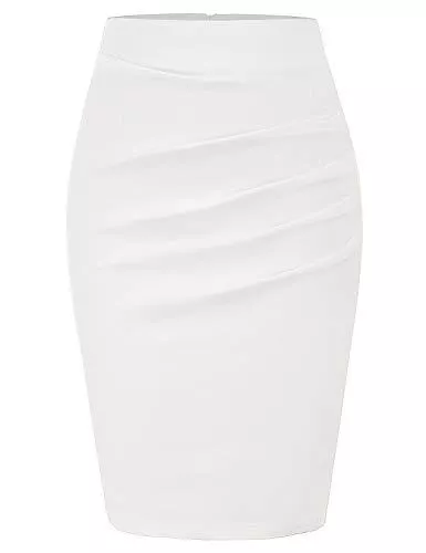 GRACE KARIN Röcke GRACE KARIN Bleistiftrock Damen Knielang Business Rock Pencil Rock CL866