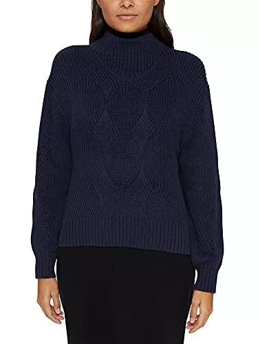 ESPRIT Pullover & Strickmode ESPRIT Musterstrick-Pullover aus Organic Cotton