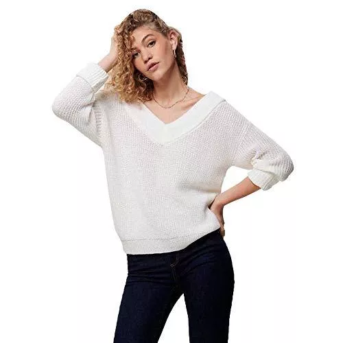 ONLY Pullover & Strickmode ONLY Female Strickpullover V-Ausschnitt