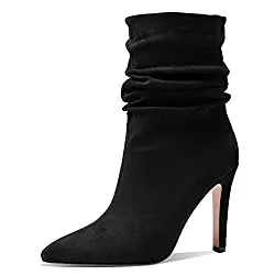 Si Diosa Stiefel Si Diosa Mode Damen Stiletto High Heels Ankle Pointed Toe Herbststiefel