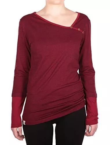 IRIEDAILY Pullover & Strickmode IRIEDAILY Asym Stripe Button LS