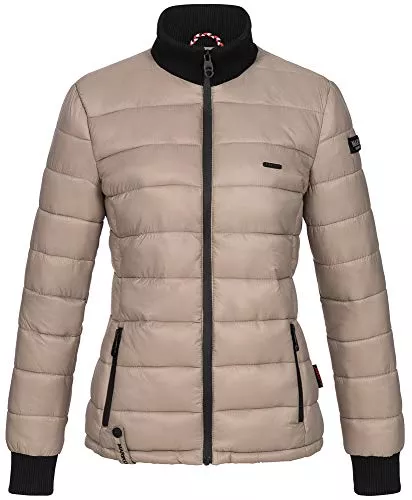 MARIKOO Jacken MARIKOO Damen Jacke Steppjacke Übergangsjacke gesteppt Stepp B653