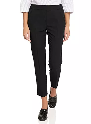 oodji Ultra Hosen oodji Ultra Damen Eng Zulaufende Hose mit Elastischem Bund