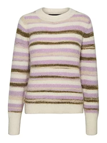 VERO MODA Pullover & Strickmode Vero Moda Pullover mit bunten Streifen